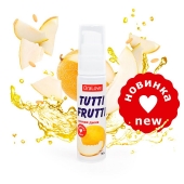 Гель-смазка Tutti-frutti со вкусом сочной дыни - 30 гр. - Биоритм - купить с доставкой в Нижнем Тагиле