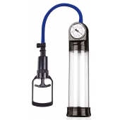 Прозрачная вакуумная помпа Sex Expert с манометром - Sex Expert - в Нижнем Тагиле купить с доставкой