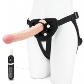 Регулируемые трусики с вибрирующей насадкой - 21 см. - Lux Fetish - купить с доставкой в Нижнем Тагиле