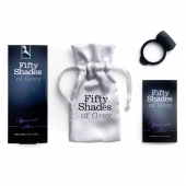 Темно-серое эрекционное кольцо Vibrating Love Ring с вибрацией - Fifty Shades of Grey - в Нижнем Тагиле купить с доставкой