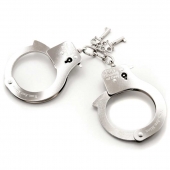 Металлические наручники Metal Handcuffs - Fifty Shades of Grey - купить с доставкой в Нижнем Тагиле
