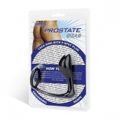 Стимулятор простаты с фиксацией эрекционным кольцом Prostate Gear - BlueLine - в Нижнем Тагиле купить с доставкой