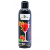 Интимный гель-смазка JUICY FRUIT с ароматом клубники - 200 мл. - БиоМед - купить с доставкой в Нижнем Тагиле
