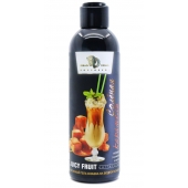 Интимный гель-смазка JUICY FRUIT с ароматом солёной карамели - 200 мл. - БиоМед - купить с доставкой в Нижнем Тагиле