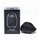 Черный инновационный мужской вибратор PULSE SOLO ESSENTIAL - Hot Octopuss - в Нижнем Тагиле купить с доставкой