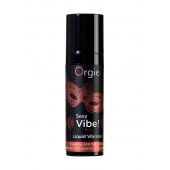 Разогревающий гель для массажа ORGIE Sexy Vibe Hot с эффектом вибрации - 15 мл. - ORGIE - купить с доставкой в Нижнем Тагиле