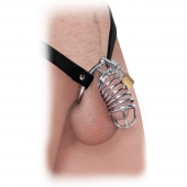 Кольцо верности Extreme Chastity Belt с фиксацией головки - Pipedream - купить с доставкой в Нижнем Тагиле