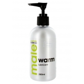 Лубрикант с согревающим эффектом MALE Cobeco Warm Lubricant - 250 мл. - Cobeco - купить с доставкой в Нижнем Тагиле