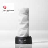 Белый 3D мастурбатор POLYGON - Tenga - в Нижнем Тагиле купить с доставкой