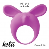 Фиолетовое эрекционное кольцо Fennec Phil - Lola Games - в Нижнем Тагиле купить с доставкой