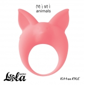 Оранжевое эрекционное кольцо Kitten Kyle - Lola Games - в Нижнем Тагиле купить с доставкой