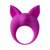 Фиолетовое эрекционное кольцо Kitten Kyle - Lola Games - в Нижнем Тагиле купить с доставкой
