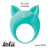 Зеленое эрекционное кольцо Lemur Remi - Lola Games - в Нижнем Тагиле купить с доставкой