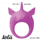 Фиолетовое эрекционное кольцо Unicorn Alfie - Lola Games - в Нижнем Тагиле купить с доставкой