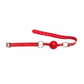 Красный кляп-шарик Firecracker - Lola Games - купить с доставкой в Нижнем Тагиле