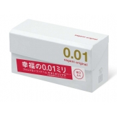 Супер тонкие презервативы Sagami Original 0.01 - 10 шт. - Sagami - купить с доставкой в Нижнем Тагиле