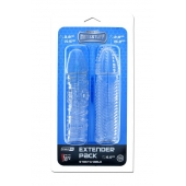 Комплект из 2 прозрачных насадок на пенис PENIS EXTENDER PACK - Dream Toys - в Нижнем Тагиле купить с доставкой