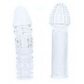 Комплект из 2 прозрачных насадок на пенис PENIS EXTENDER PACK - Dream Toys - в Нижнем Тагиле купить с доставкой