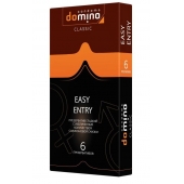 Презервативы с увеличенным количеством смазки DOMINO Easy Entry - 6 шт. - Domino - купить с доставкой в Нижнем Тагиле