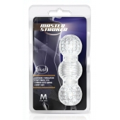 Прозрачный фигурный мастурбатор Master Stroker - Blush Novelties - в Нижнем Тагиле купить с доставкой
