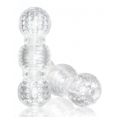 Прозрачный фигурный мастурбатор Master Stroker - Blush Novelties - в Нижнем Тагиле купить с доставкой