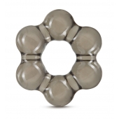 Дымчатое эрекционное кольцо Stay Hard Thick Bead Cock Ring - Blush Novelties - в Нижнем Тагиле купить с доставкой