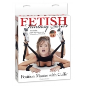 Фиксатор для рук и ног Fetish Fantasy Series Position Master With Cuffs - Pipedream - купить с доставкой в Нижнем Тагиле