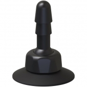 Плаг с присоской для фиксации насадок Deluxe 360° Swivel Suction Cup Plug - Doc Johnson - купить с доставкой в Нижнем Тагиле
