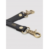 Черный фиксатор для манжет Bound to You Faux Leather Hogtie - Fifty Shades of Grey - купить с доставкой в Нижнем Тагиле