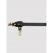 Черная распорка для ног Bound to You Faux Leather Spreader Bar - 50,8 см. - Fifty Shades of Grey - купить с доставкой в Нижнем Тагиле
