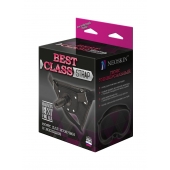 Черный пояс для насадок BEST CLASS STRAP - LOVETOY (А-Полимер) - купить с доставкой в Нижнем Тагиле