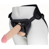 Пояс харнесс BEST UNI strap с 2 насадками - 18 и 22 см. - LOVETOY (А-Полимер) - купить с доставкой в Нижнем Тагиле