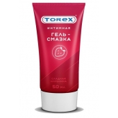 Смазка на водной основе TOREX  Сладкая клубника  - 50 мл. - Torex - купить с доставкой в Нижнем Тагиле