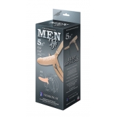 Телесный мужской парапротез MEN STYLE - 15 см. - LOVETOY (А-Полимер) - купить с доставкой в Нижнем Тагиле