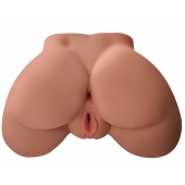 Кофейный мастурбатор-полуторс Perfect Ass Masturbator - Pipedream - в Нижнем Тагиле купить с доставкой