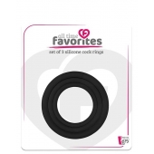 Набор из 3 эрекционных колец SILICONE COCKRINGS - Dream Toys - в Нижнем Тагиле купить с доставкой
