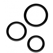 Набор из 3 эрекционных колец SILICONE COCKRINGS - Dream Toys - в Нижнем Тагиле купить с доставкой