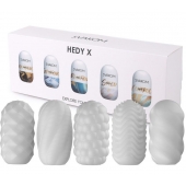 Набор из 5 мастурбаторов Hedy X5 Mixed - Svakom - в Нижнем Тагиле купить с доставкой