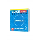 Текстурированные презервативы LUXE Royal Exotica - 3 шт. - Luxe - купить с доставкой в Нижнем Тагиле