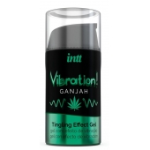 Жидкий интимный гель с эффектом вибрации Vibration! Ganjah - 15 мл. - INTT - купить с доставкой в Нижнем Тагиле