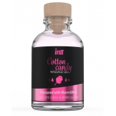 Массажный гель с согревающим эффектом Cotton Candy - 30 мл. - INTT - купить с доставкой в Нижнем Тагиле