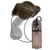 Дымчатый вибростимулятор головки пениса Dual Vibrating Head Teaser - Pipedream - в Нижнем Тагиле купить с доставкой