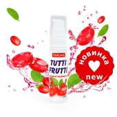 Гель-смазка Tutti-frutti со вкусом барбариса - 30 гр. - Биоритм - купить с доставкой в Нижнем Тагиле