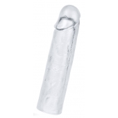 Прозрачная насадка-удлинитель Flawless Clear Penis Sleeve Add 1 - 15,5 см. - Lovetoy - в Нижнем Тагиле купить с доставкой