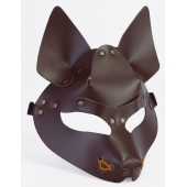 Коричневая маска Wolf - Sitabella - купить с доставкой в Нижнем Тагиле