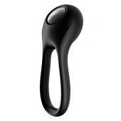 Черное эрекционное виброкольцо Majestic Duo - Satisfyer - в Нижнем Тагиле купить с доставкой