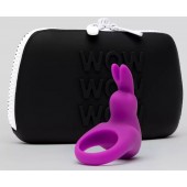 Фиолетовое эрекционное виброкольцо Happy Rabbit Cock Ring Kit - Happy Rabbit - в Нижнем Тагиле купить с доставкой
