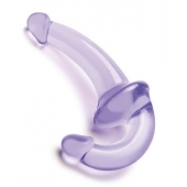 Фиолетовый безремневой страпон Strapless Strap-On - Lux Fetish - купить с доставкой в Нижнем Тагиле