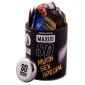 Текстурированные презервативы в кейсе MAXUS So Much Sex - 100 шт. - Maxus - купить с доставкой в Нижнем Тагиле