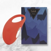 Красное кольцо с вибрацией Thor Cockring - FeelzToys - в Нижнем Тагиле купить с доставкой